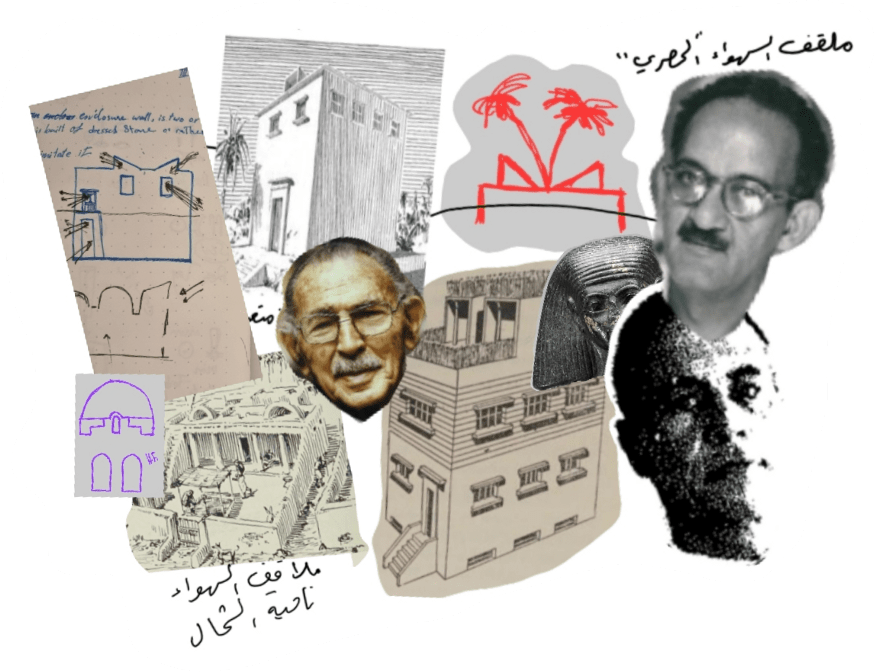 Egyptian House. Egyptian Domestic Architecture.Egyptian architecture 